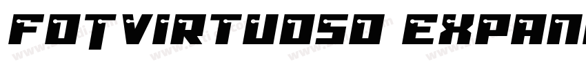 FOTVirtuoso Expanded字体转换